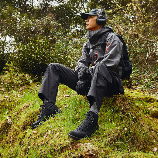 Danner [Hot Sale] Jungle917 Herren-Mid-Top-Stiefel Frühling und Sommer im Freien atmungsbare Wanderschuhe Wanderschuhe Schwarz-32723-Men's D-Version 42 [Foto halbe Größe oder eine Größe]