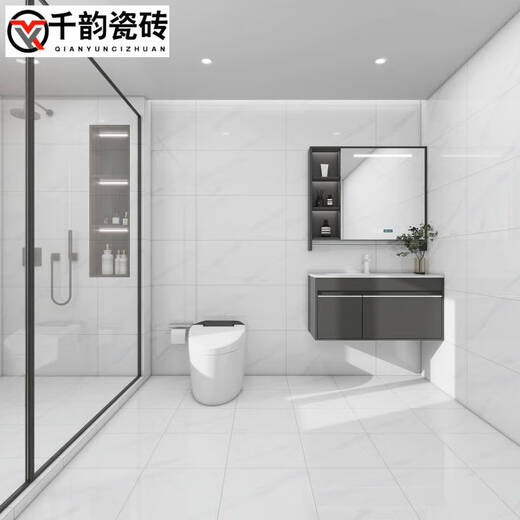 Ni Zhier customized whole body marble ceramic tiles middle plate 400X800 kitchen and bathroom glossy wall tiles all ceramic non-slip floor LW4881 400*800