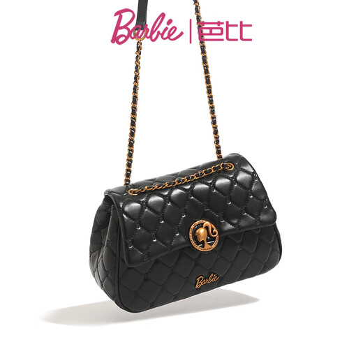 Barbie Women's Bag 2025 New Diamond Flake Small Flavour Light Luxury Brand de luxe à épaules à bandoulière Cadeau pour la femme Gift Birthday