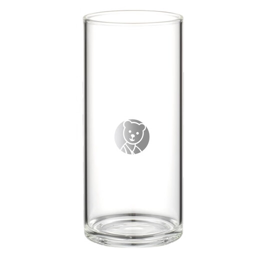 Heenoor single-layer glass milk cup juice cup household drinking cup high temperature resistant high borosilicate transparent cup 445ML