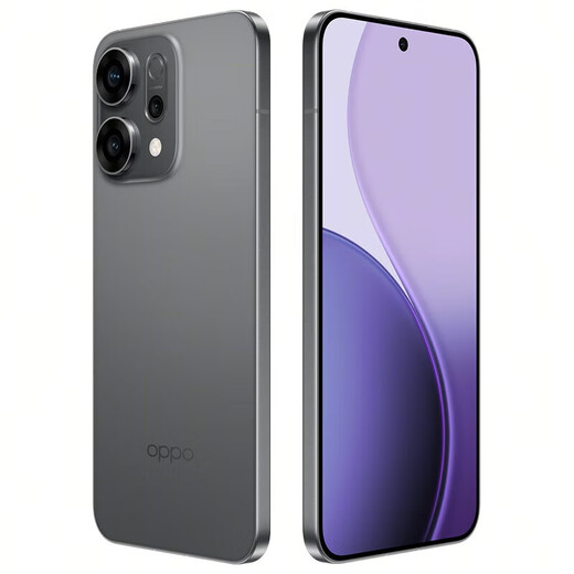 OPPO exhibition machine Reno14, high-definition telephoto live broadcast, small direct screen live picture, AI photo taking, 5G mobile phone, reef black, 12GB+256GB, stand-alone + third-party brand charger + nationwide warranty