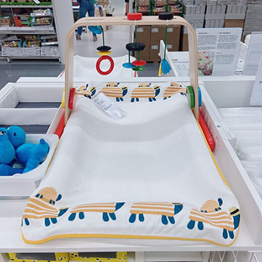 Colchón húmedo croissant ropa de bebé cambia almohadilla bb de pañales para bebés cojín inflable almohadilla impermeable almohadilla táctil con almohadilla de cambio de ropa de bebé (no incluido) 3 0 paquetes 53x80cm