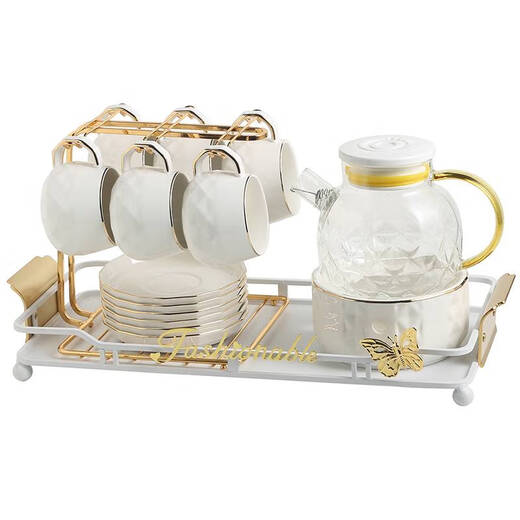 Yonghuan de té de la tarde de la tarde de la tarde de la fruta de la fruta Vela de té de té de aspecto alto set de 9 piezas 691 Caja de regalo