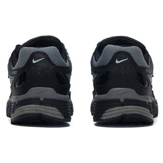 Nike (Nike) Chaussures masculines 2025 Printemps et automne Nouveau P-6000 Chaussures de sport chaussures papa rétro chaussures de course de chaussures IF6199-003 Black Grey 42