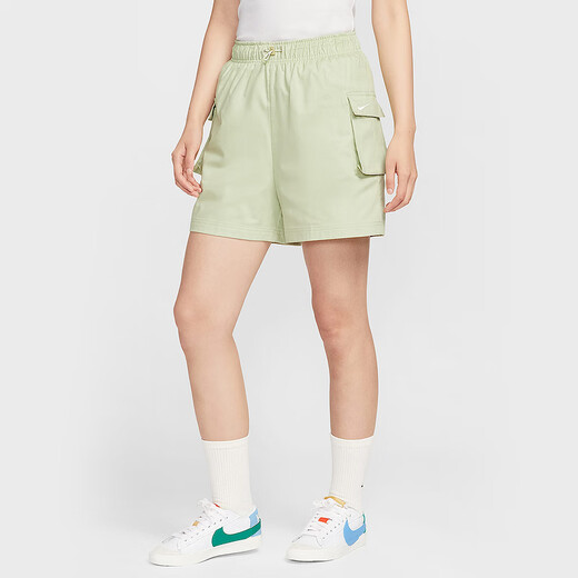 Nike (Nike) Shorts Damenhosen Sommersporthosen atmungsaktives lässige Fünf-Punkte-Hosen Shorts Casual Workwear Shorts IH9273-397 Hellgrün S