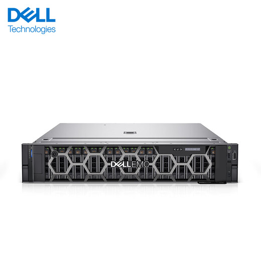 戴尔（DELL）R750XS 2U机架式服务器主机Linux存储服务器电脑主机定制 2颗【银牌4310 12核2.1】双电 128G|480G企业|2*8T企业|H355