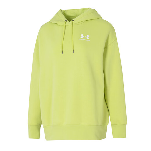 安德玛（UNDERARMOUR）UA女装 运动服跑步训练健身舒适透气时尚休闲连帽卫衣打底套头衫 1379495-743 XS