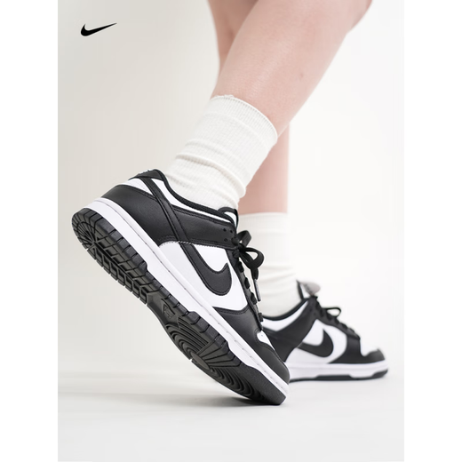 
NIKE Nike Panda Shoes Dunk Black and White Low Top Men's and Women's Board Shoes Sports and Leisure DD DD Authentic DD1503-101 Women's Model_ 41,