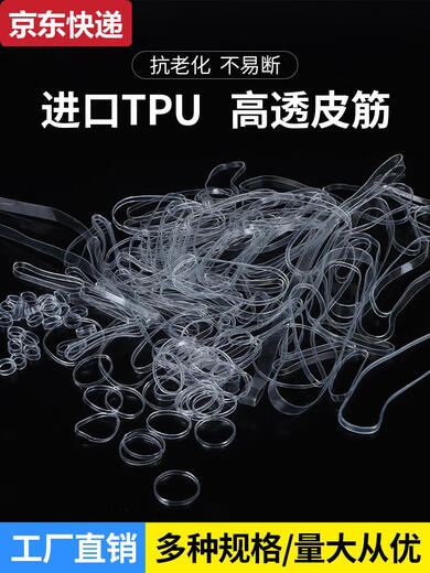 
Blue Color Antioxidant Transparent Scrub Band Outdoor Transparent Rubber Band Environmentally friendly High-temperature Scrub Band Anti-aging Cowhide Band 15054 Fold in half 15 cm wide 5 mm one Jin [Jin equals 0.5 kg] about 50