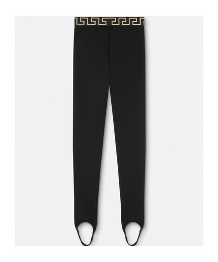 Versace (Versace) 25SS Greca Bordage Sports Pantalon Foot Couleur 10158791A11143 20 S NEW2