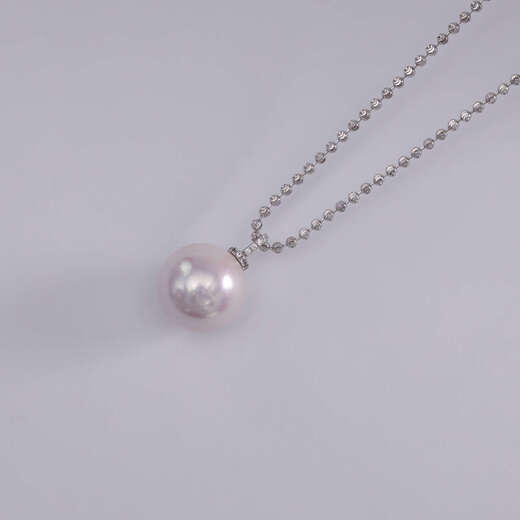 Chili pacifier Aurora slightly flawed colorful dragon ball grade platinum with rhinestone buckle fresh water beautiful large pendant 3.28 large field 15-16mm pacifier large pendant