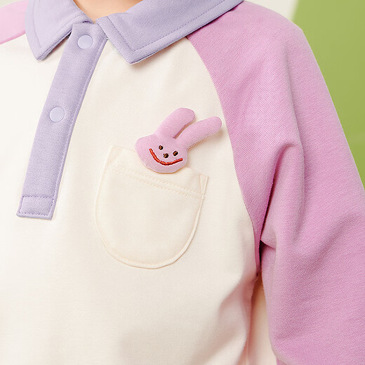 Mini Bala sweatshirt for boys and girls 2025 autumn baby skin-friendly breathable and not easily deformed comfortable top