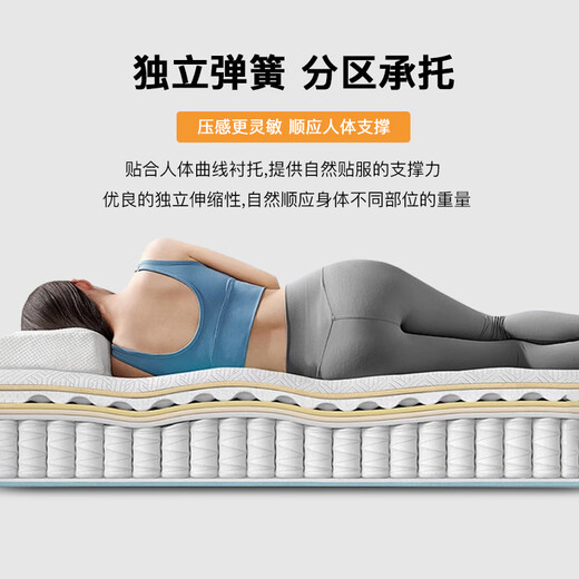 HAIMA FUBAO MEMPEMENT MÉMOIRE MODE MATISE VIME COMPRESSION SAG MATTENTS LATEX MATTEMENT SPRING INDÉPENDANC