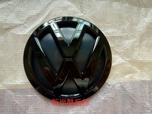 大众尚酷09-14款15-17款改装前机盖标前标后标后尾标改色标汽车标 1517尚酷前后替换一套 原车色