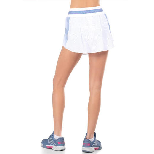 
K-SWISS high-performance A-line skirt for women, sports stretch pleated side pocket splicing jumpsuits GLACIER one-size L