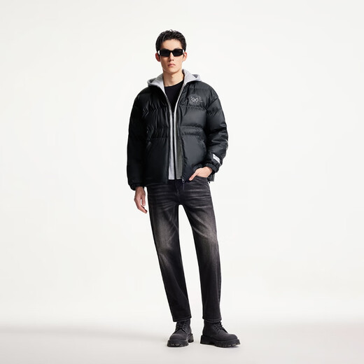 Jack Jones (Jack/Jones) Herrenkleidung Herbst und Winter Short Down Jacke Herrenmantelsammlung 224412100 Black M 175