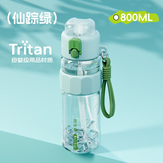 RELEA sports water cup plastic cup tritan water cup large capacity men's sports water bottle outdoor fitness summer cup