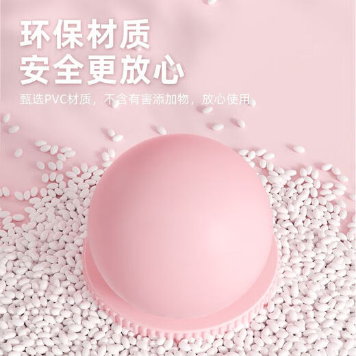 Aiyang Pilates Small Ball Thickened Fitness Mini 25cm Pregnant Women Yoga Children's Sensory Training Ball Rehabilitation Pilates Small Ball Sky Blue 25cm