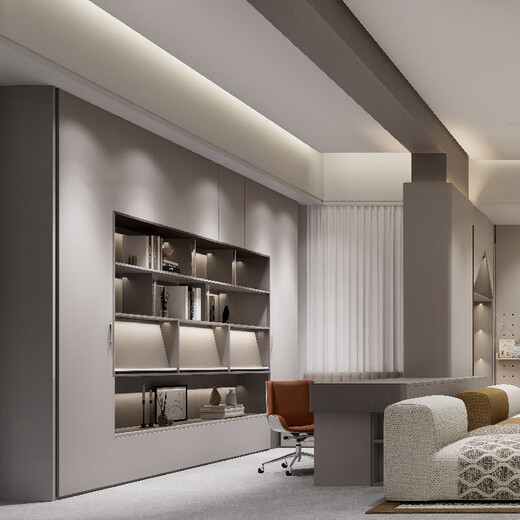 Oppein wardrobe customization ENF-level environmentally friendly Nordic style whole house furniture customization Yuelife single flat customization price