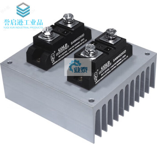 GOLD single-phase 200A industrial-grade solid-state relay SAM40200D DC control AC SSR SAM40200D