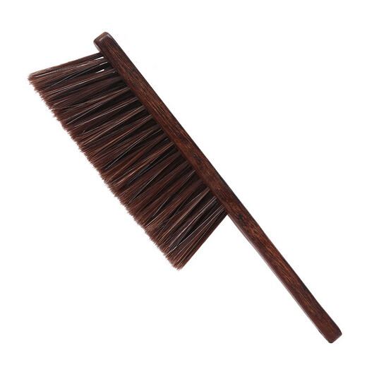 Chicken wing wood bed sweeping brush household dust removal broom long handle soft bristle brush bedroom cleaning bed brush artifact sweeping kang broom main picture * 1 piece