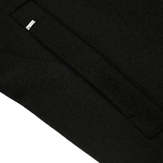 Fazeya Hengyuanxiang Group's high-end 100% wool double-sided woolen coat men's mid-length business casual goose down liner black M (170) (recommended 110-130 Jin Jin equals 0.5 kg)