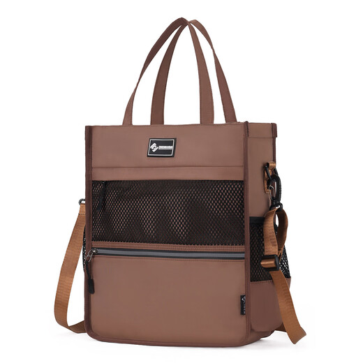 Abhilfemaßnahmen der Grundschule mit großen Kapazitäten britische Schulbeutel und Interessenklassen-Kunstbeutel für Kinder Schultern wasserdichte Crossbody-Taschen ZW-0855# Single-Layer-Goldkartenfarbe