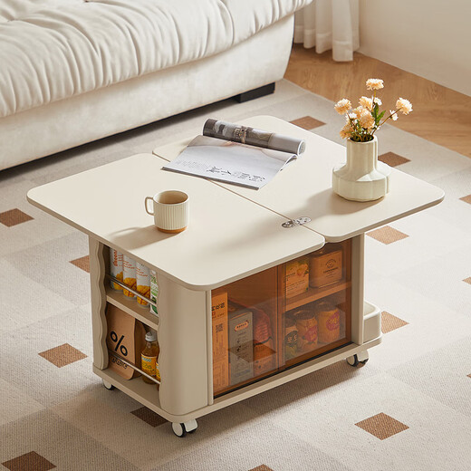 Table basse à domicile de Lin, canapé, petite table d'appoint, salon mobile, petite table d'accueil, petit appartement nouveau modèle LH202J1
