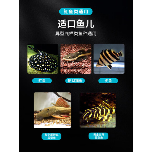 Hi-Pi Fish Stingray Feed Sinking Fish Food Stingray Special Fish Food Black and White Crown Pearl Red Rainbow Fish Sinking Bottom Adds Color 1 Bottle 420g Stingray Full Price Balanced Diet
