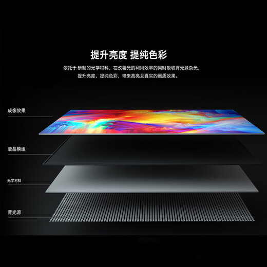 Elite Display 50/55/60/65/70/75-inch TV home living room 4K ultra-high definition borderless ultra-thin smart network voice projection screen for the elderly small size flat-panel color TV LED-55 network voice version 74cm long and 44cm wide