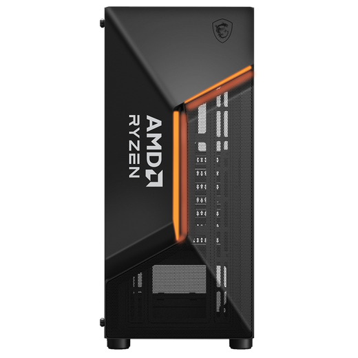 MSI Family Bucket AMD Ryzen 9700X/5060 Game Console Computer Desktop Assembly Computer Host DIY Complete Machine Air Duct Cooling Chassis Configuration One 9700X/16G/500G