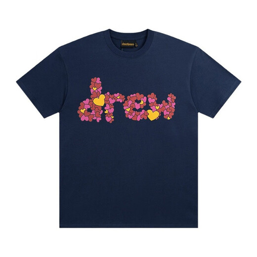 Lee Kids Smiley Face Justin Bieber Drewicon Love Patrón de oso Ronda Redonda Reductor manga de mangas cortas Hombres y mujeres 1278 S