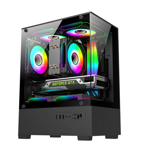 Five-color fish 14th generation Core i7-14650HX RTX5060 independent graphics 32G 1TB designer office commercial gaming desktop computer desktop computer host complete set
