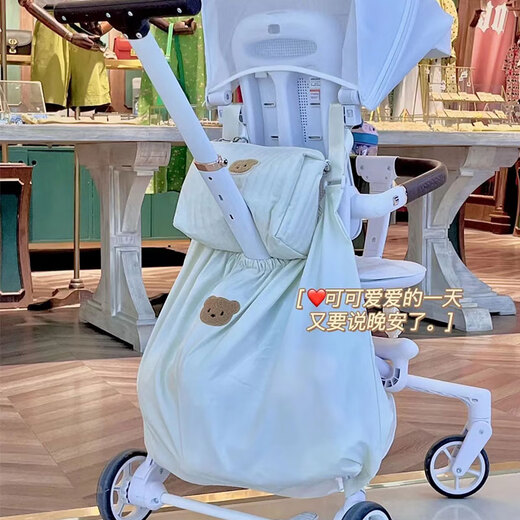 INS Corea Versión de la bolsa de almacenamiento de cochecito para botellas al aire libre, bolsas de almacenamiento de pañales, bolsas de almacenamiento de artefactos para caminar para bebés, bolsas colgantes de ardillas negras_ -40*70 cm