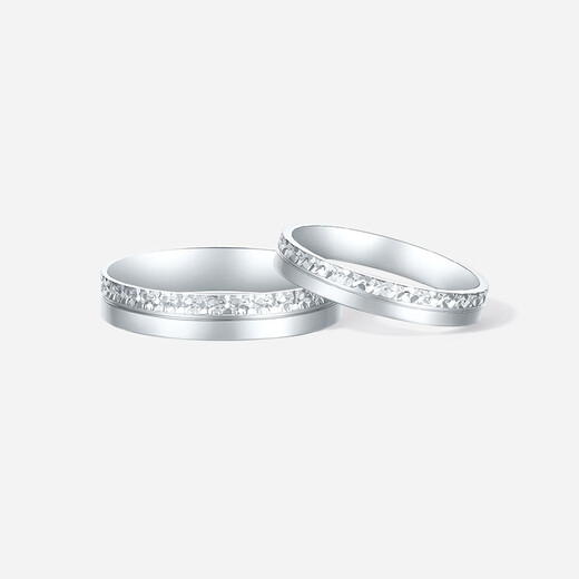 Saturday Fortune PT950 platinum ring for women crushed ice platinum birthday gift B0115814 No. 13, about 3.52g