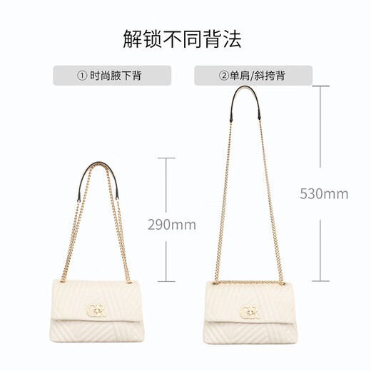 Crocodile Shirt Chinese Valentine's Day Gift Fashion Cowhide One-Shoulder Women's Bag High-end Women's Crossbody Bag Versatile Chain Bag Blanch