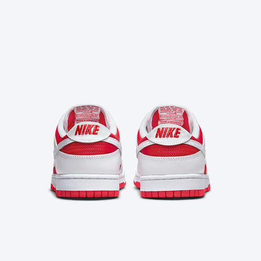 耐克（NIKE）男鞋Dunk Low Retro反转白红 男款 防滑耐磨 低帮轻便休闲板鞋 DD1391-600 43