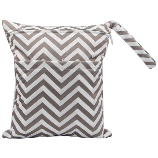 SARTILL baby stroller hanging bag stroller hanging bag diaper bag out-and-out storage bag clothes diaper portable storage bag aircraft car double layer large 36*30CM