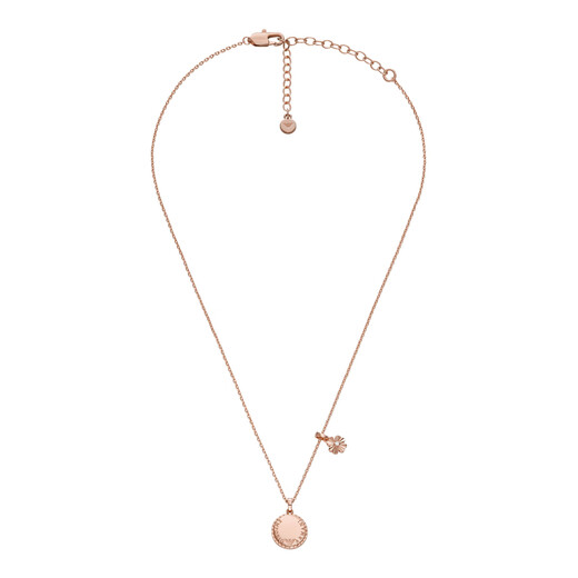 EMPORIO ARMANI Armani women's necklace pendant four-leaf clover necklace female birthday gift for girlfriend next day delivery EGS3277221