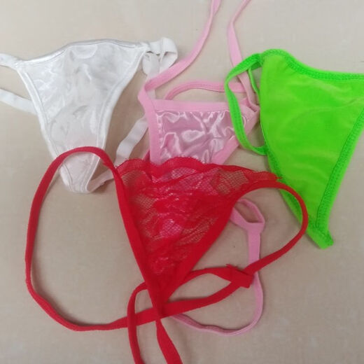 Zhixia (pack of ten) thong men's and women's mixed-fit sexy random mixed lace transparent low-waist mesh thin underwear, packed and shipped randomly, 10 pieces