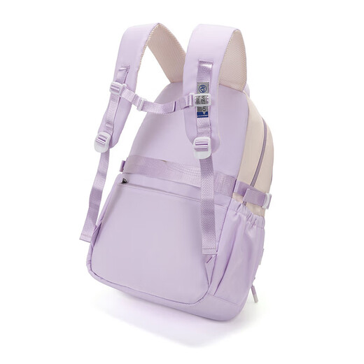 Brand d'études d'études d'école secondaire d'Ounchi Brand pour femmes pour femmes nouvelles élèves de grande capacité occasionnels Sacquage de réduction du fardeau léger pour les femmes Purple 35cm * 23cm * 46cm