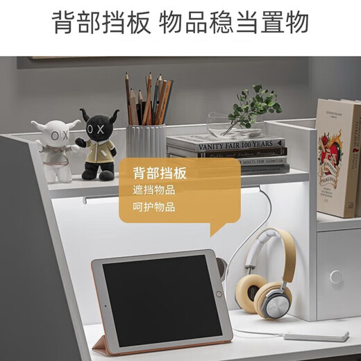 Zuodu dormitory bed table college student dormitory bunk table bed desk lazy table simple bedside table highly recommended cabinet door style maple cherry wood color 80cm