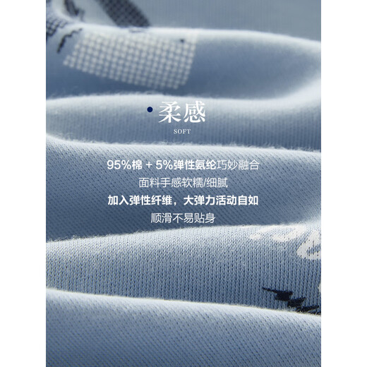 Hengyuanxiang Pajamas Men's Spring и осенняя домашняя одежда с длинными рукавами мужская повседневная и простая тонкая одежда 3891 L 170