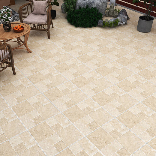 
Dengyu European-style Lyme stone tiles 600X600 Villa courtyard terrace balcony garden yard anti-slip floor tiles antique tiles D6623H 600*600