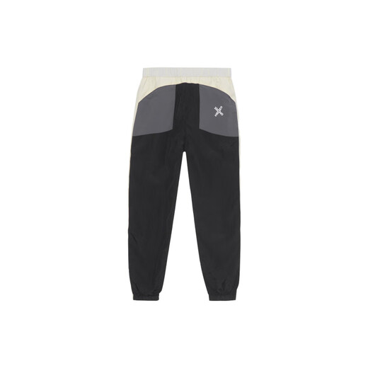 Kenzo Nylon Pantalones deportivos casuales Pantalones para mujeres negros beige negro 38