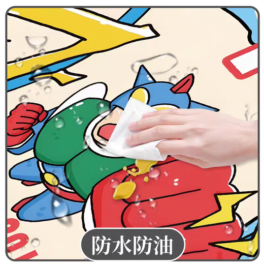 Long mouse pad Crayon Shin-shirt's extra-large computer desk pad high-value keyboard pads can be washed and cleaned ZZ2694/Shin Shin-shirt [57cm*33cm thick 3mm]