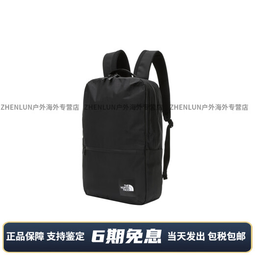 Das North Face Mode Logo Patch Nylon Polyester Rucksack reguläre Männer und Frauendelimen -Model Black Black Black