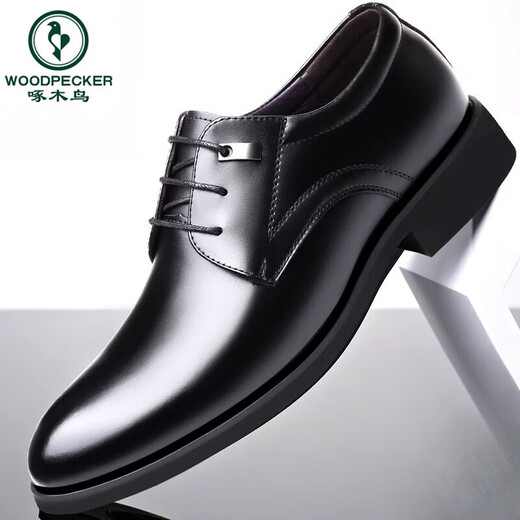 Zapatos de cuero huecos de pájaros carpinteros para hombres en verano