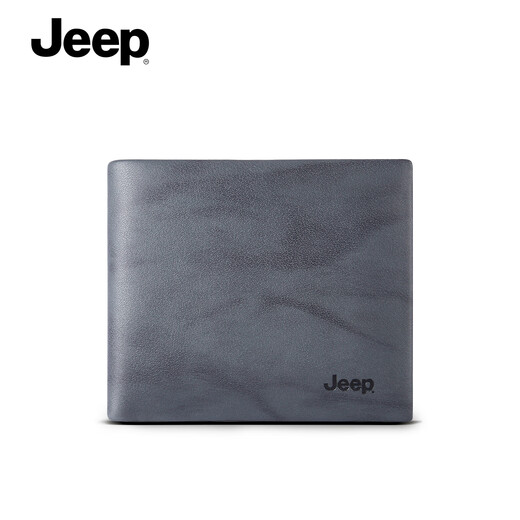 
JEEP Jeep Men's Wallet Large Capacity Head-Layer Cowhide Wallet Multiple Card Card Pack Birthday Gifts For Dad