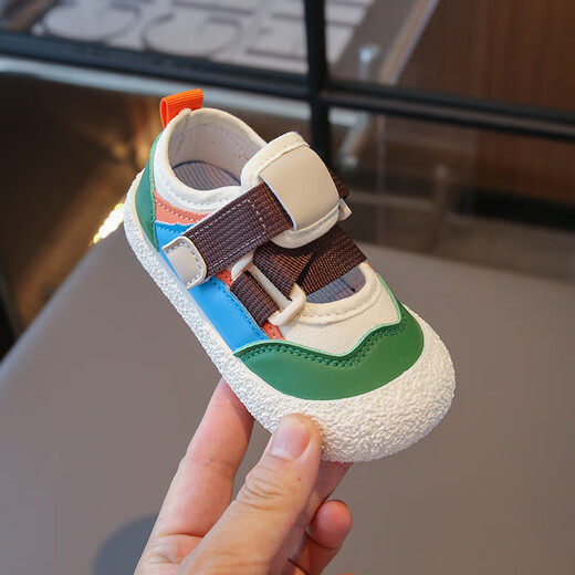 G.duck Little Yellow Duck Children's Canvas Shoes Spring and Autumn Boys and Girls Korean Style Contrast Color Fashion Floor Shoes Big Toe Cute Cute Shoes Outdoor Shoes Yellow 25 Shoe Inner Length 15.3cm